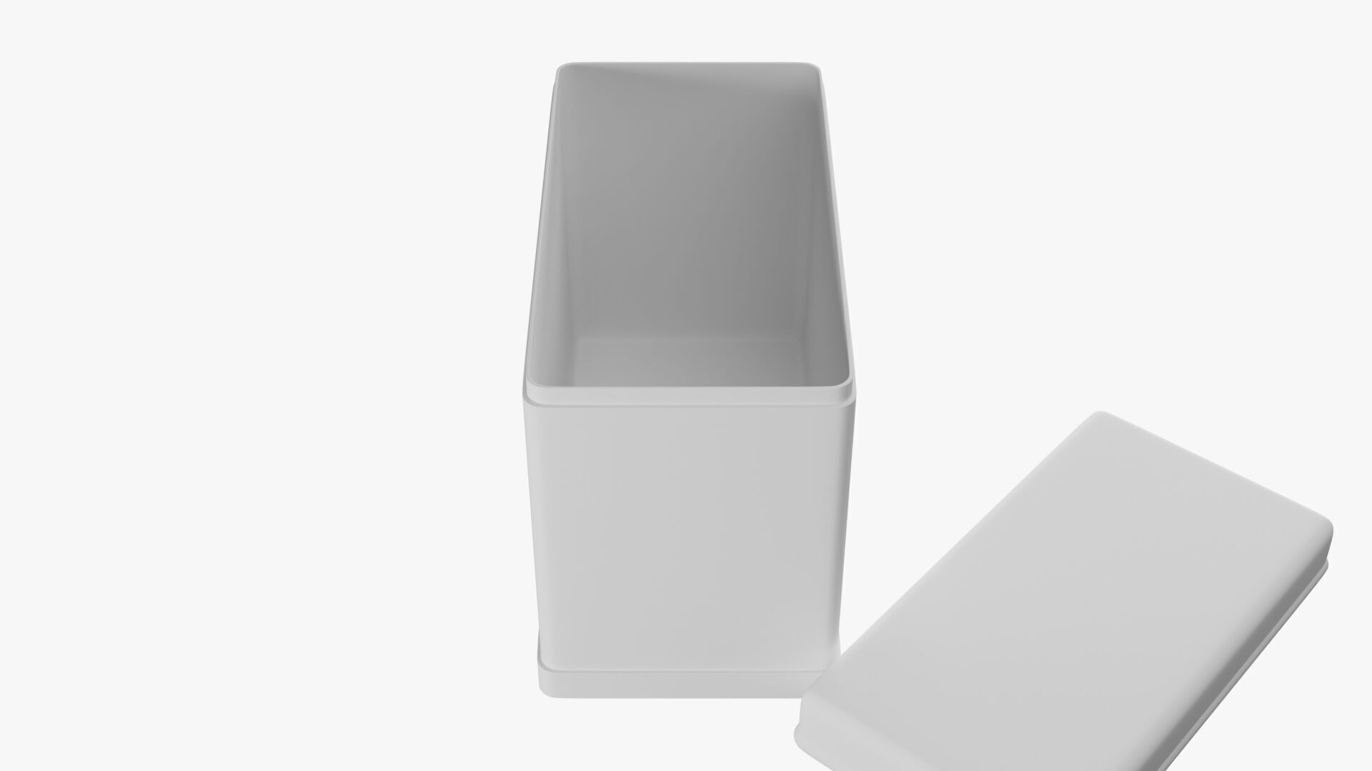 Rectangle Tin Can - 12cm 3D model_30