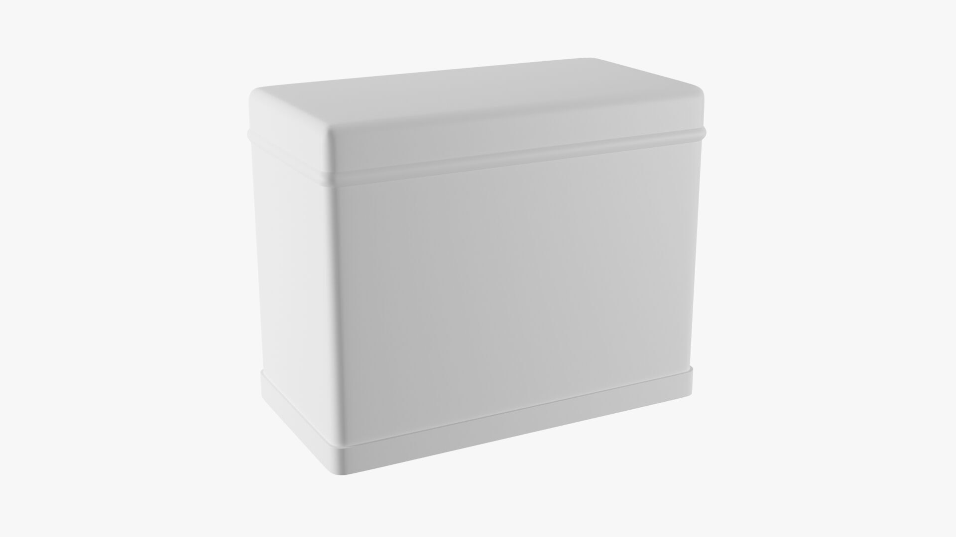 Rectangle Tin Can - 12cm 3D model_18