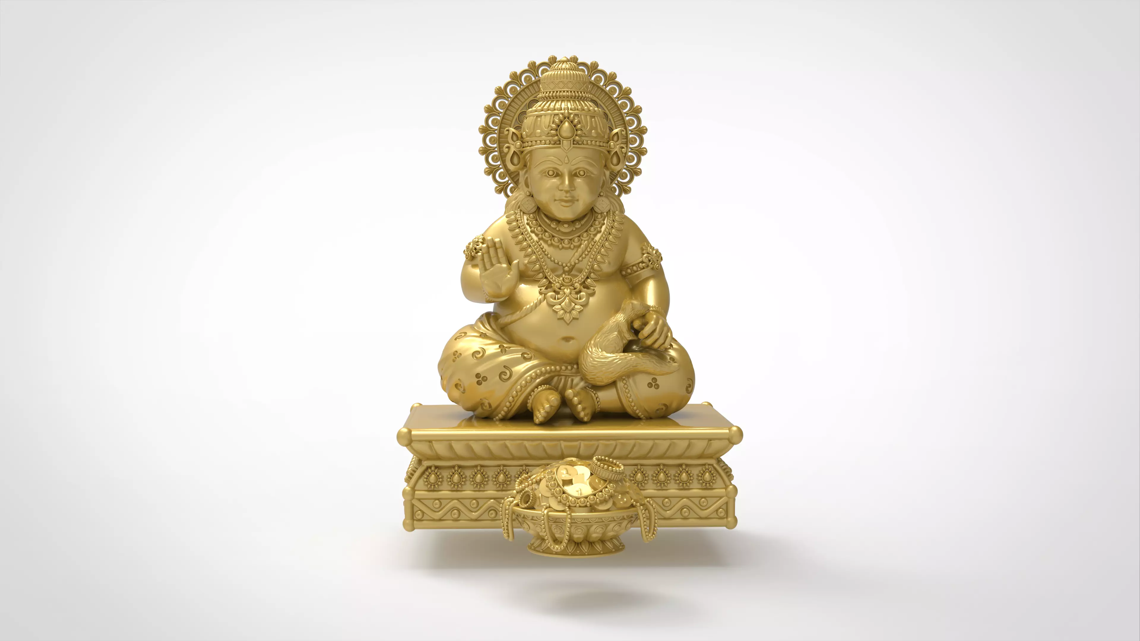 Kuber-Ji 3D-Print-Model No1 -Jewelery Murti- 3D print model_0