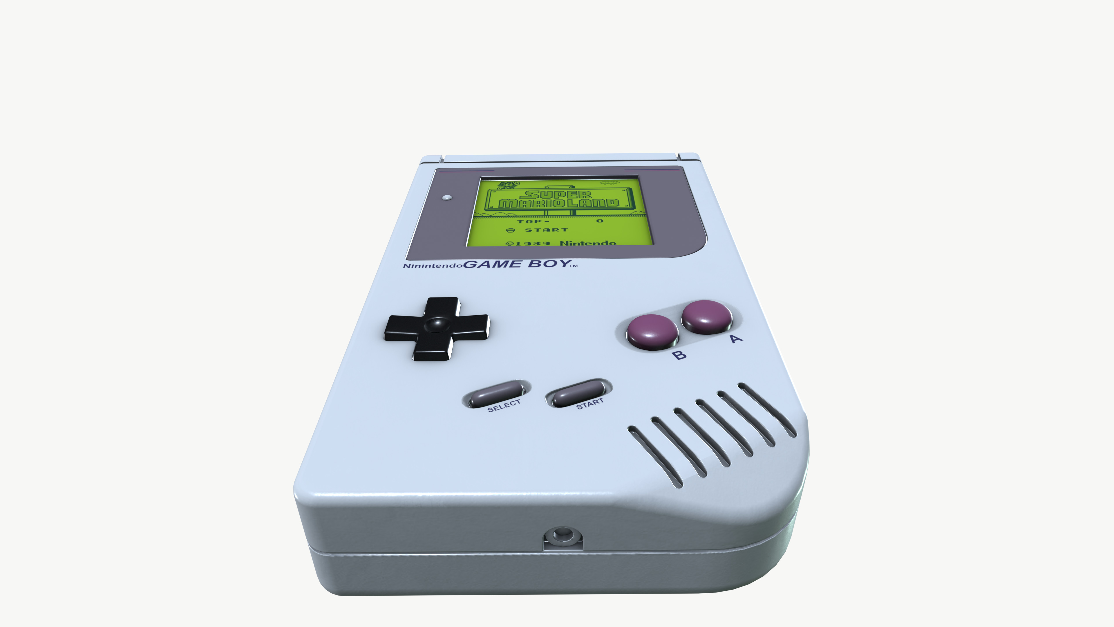 GameBoy 3D model_3