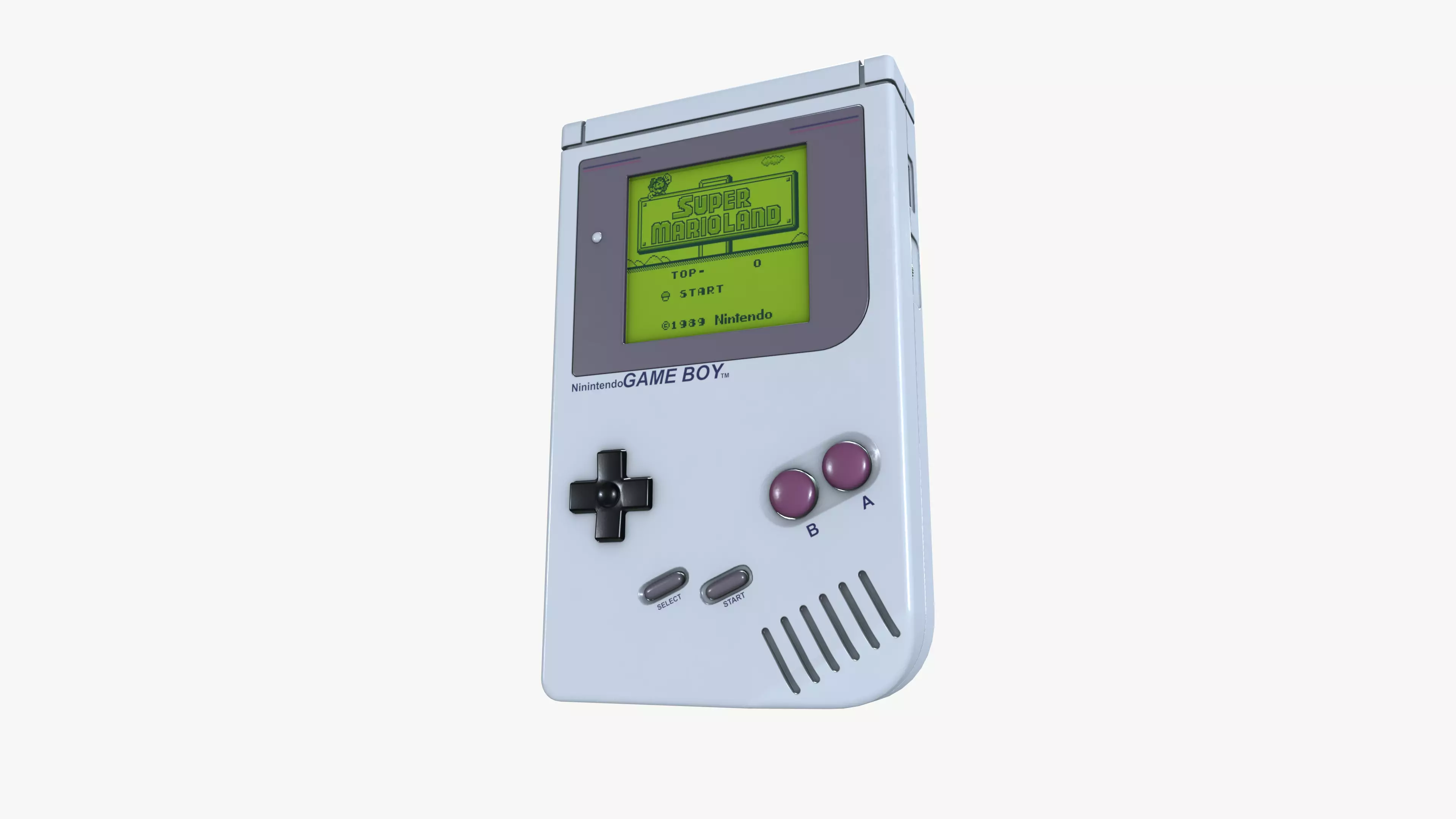 GameBoy 3D model_0