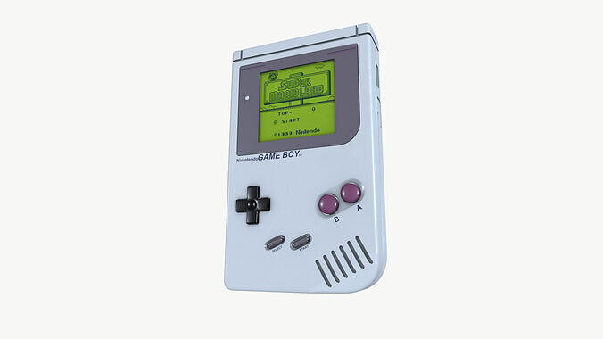 GameBoy 3D model