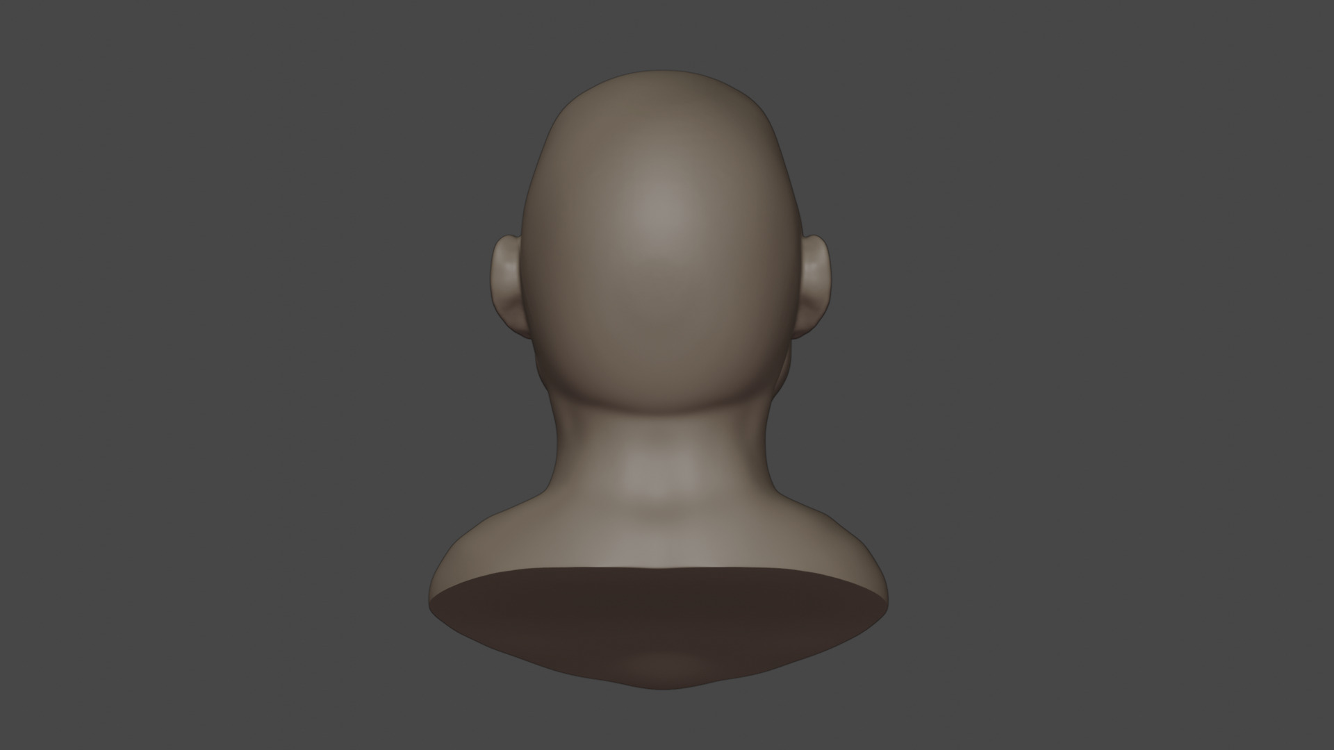 Old Man Head Sculpt 01 3D model_2
