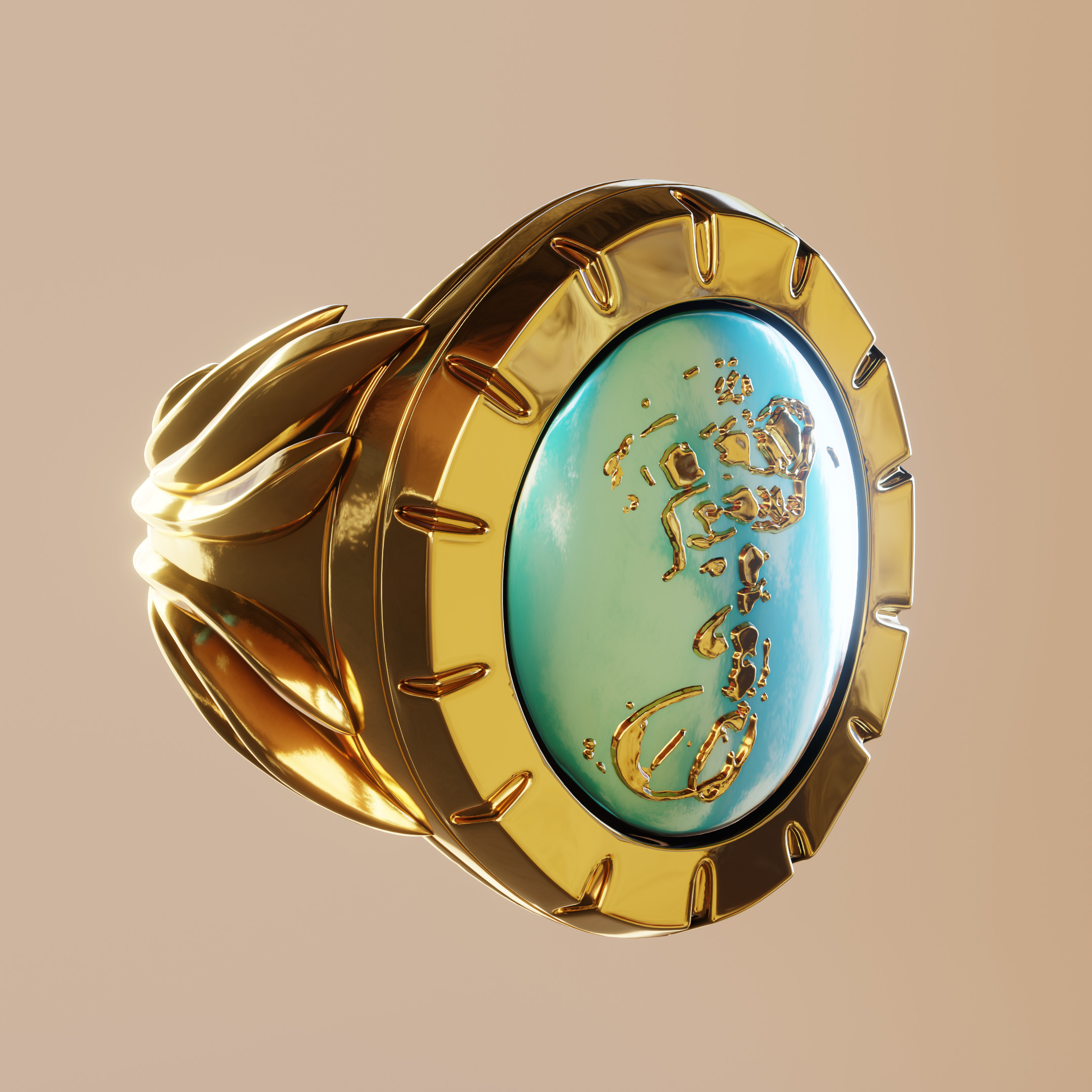 Anna Henrietta Ring Cosplay 3D Print Model 3D print model_2