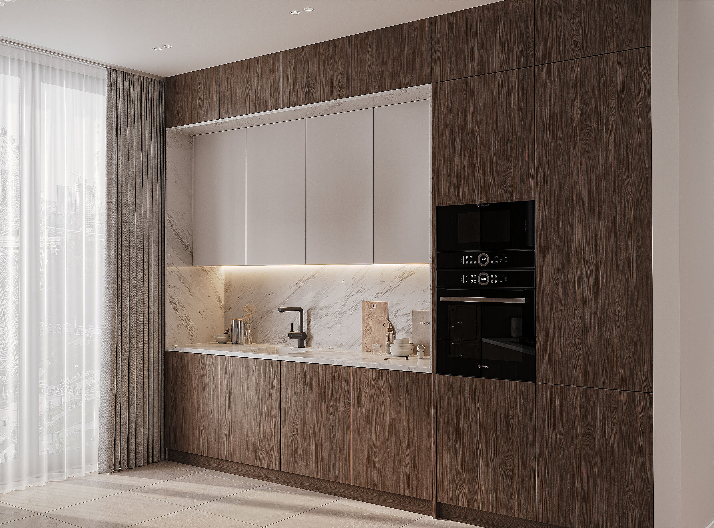 Modern apartament scene 3D model_27