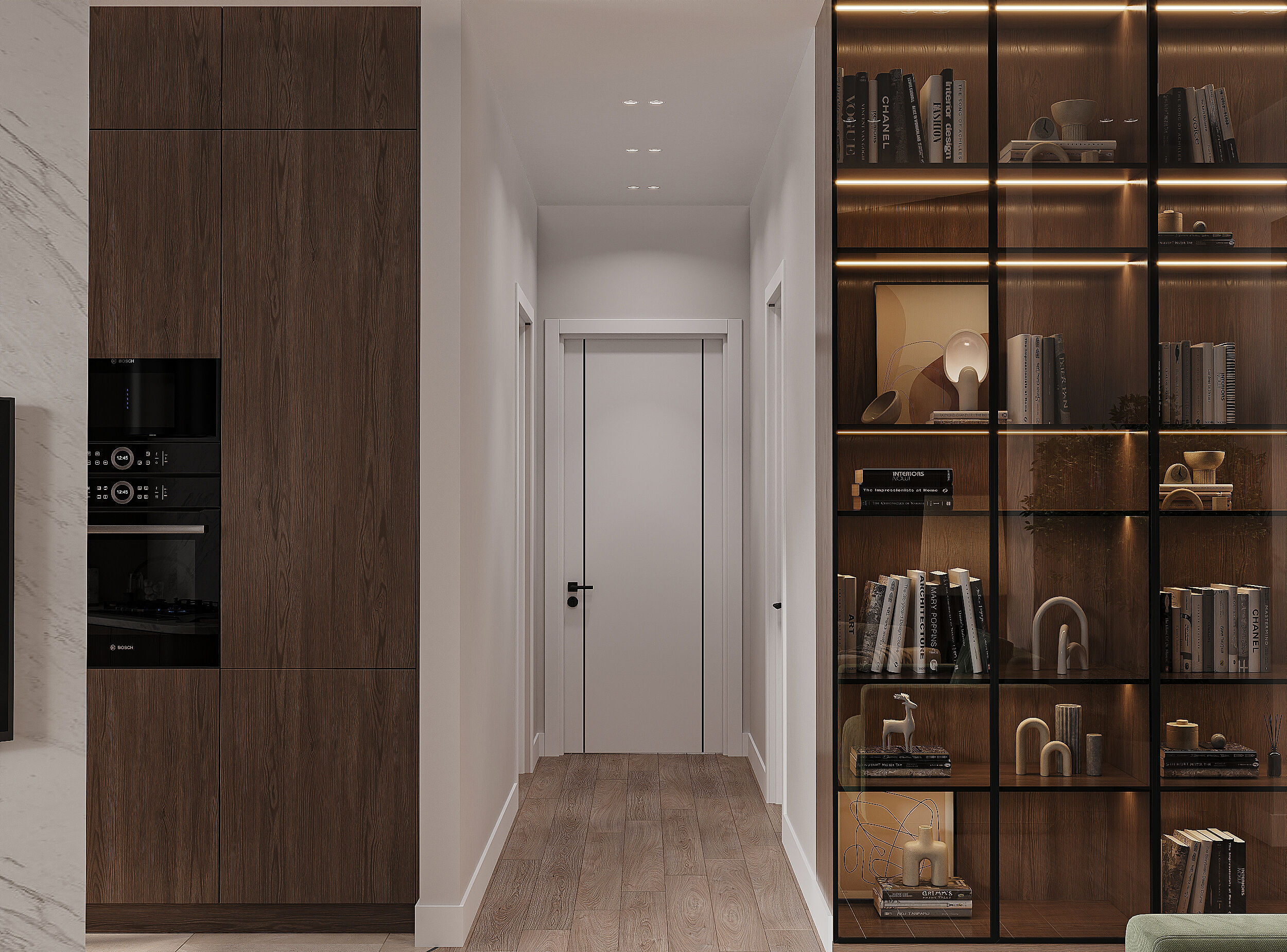 Modern apartament scene 3D model_31