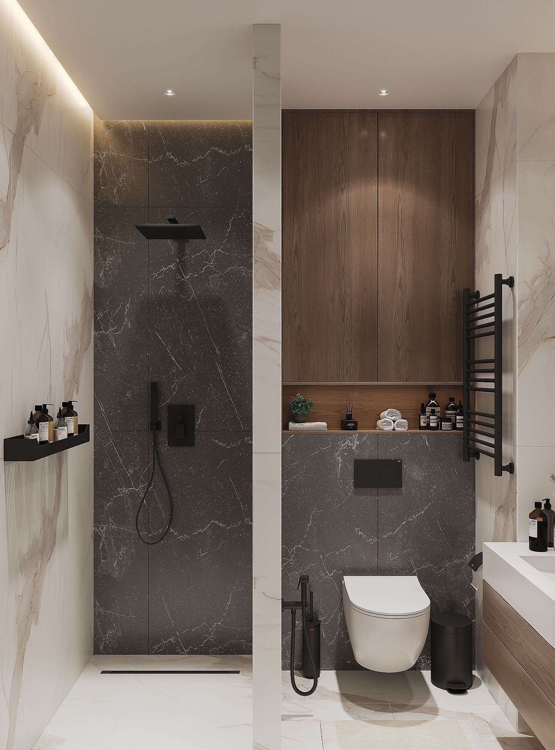 Modern apartament scene 3D model_20