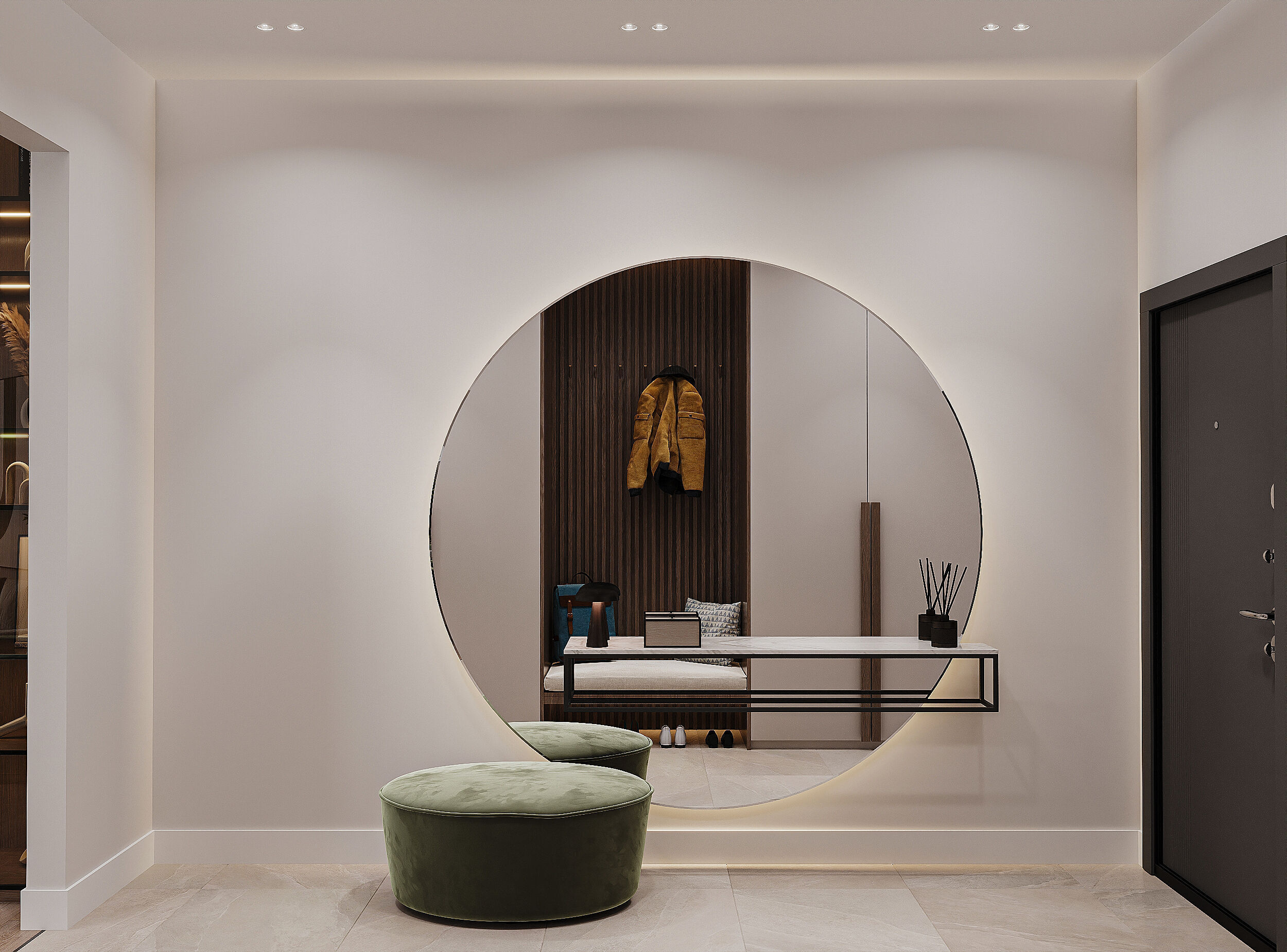 Modern apartament scene 3D model_34