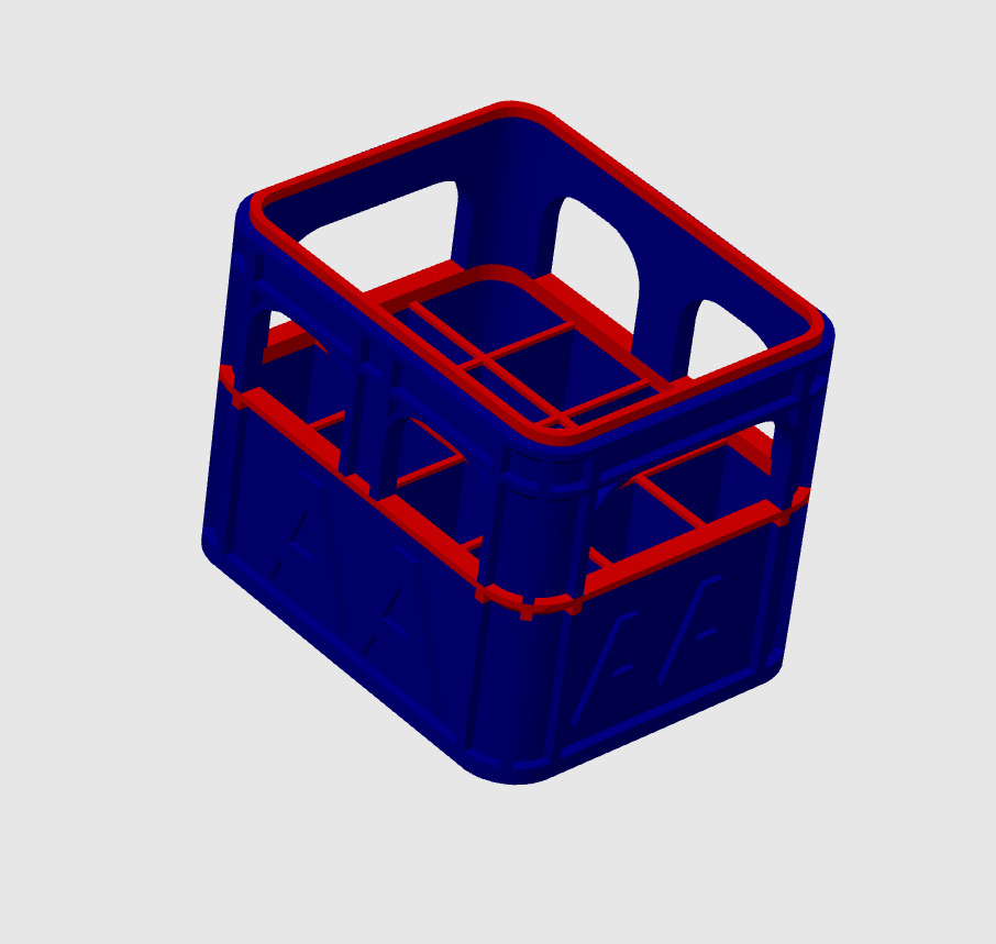 Battery holder 3D print model_2