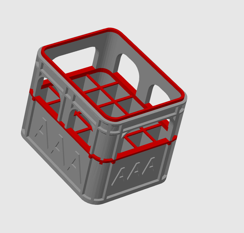 Battery holder 3D print model_4