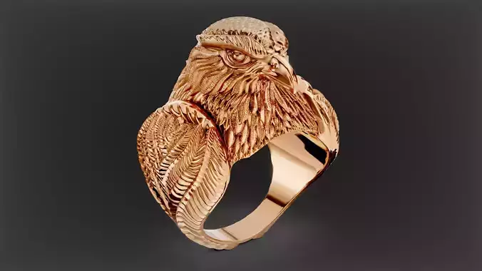 Eagle Ring detailed sculpt 