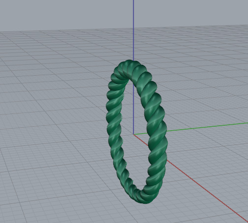 Ring Model 7009 3D print model_3