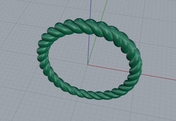 Ring Model 7009 3D print model_2