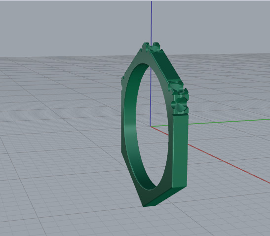 Ring Model 7007 3D print model_3