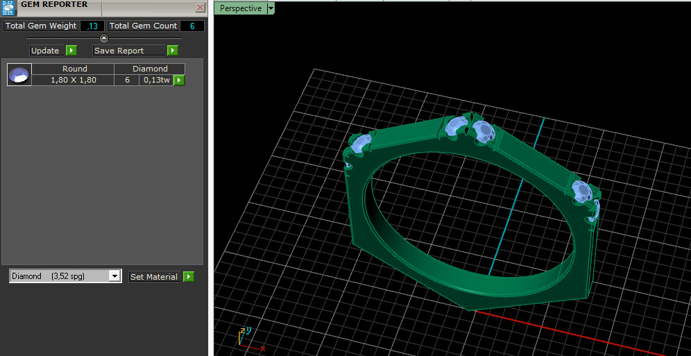 Ring Model 7007 3D print model_7