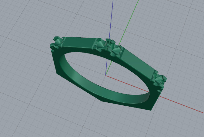 Ring Model 7007 3D print model_2