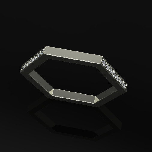 Ring Model 7005 3D print model_1