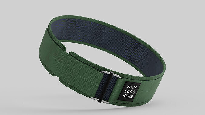 Lever belt lifting belt for gym 3D model