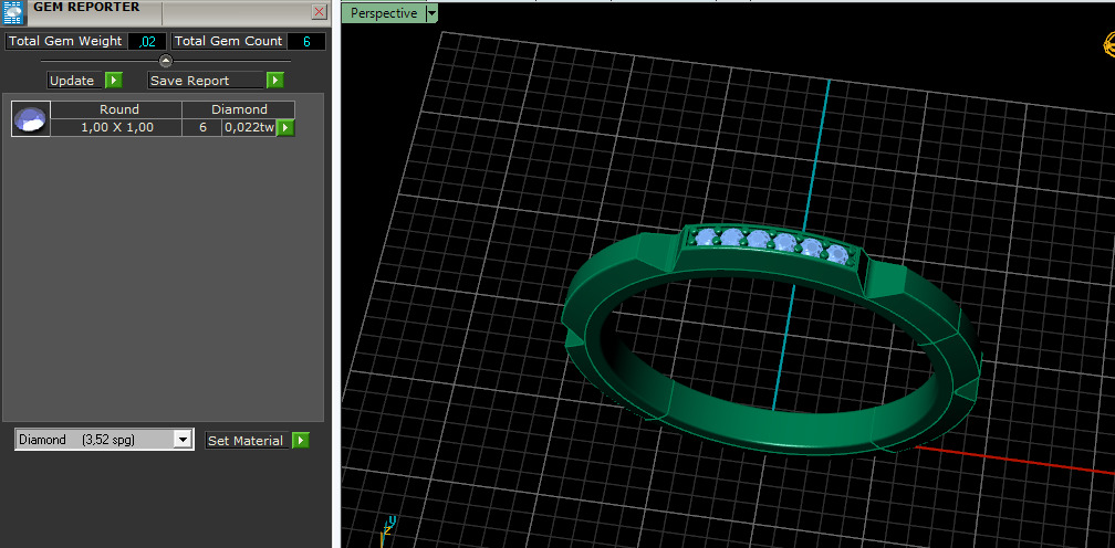 Ring Model 7001 3D print model_7