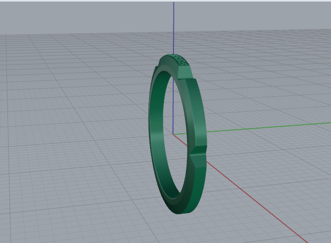 Ring Model 7001 3D print model_3
