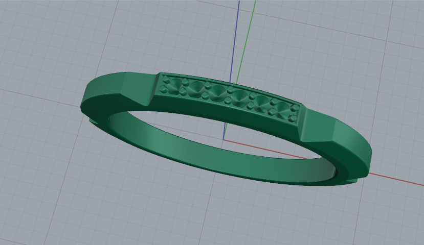 Ring Model 7001 3D print model_2