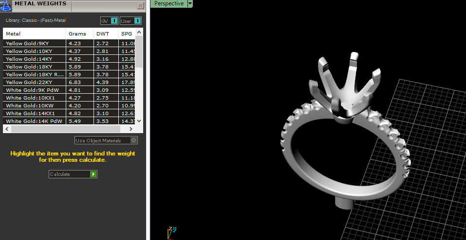 Solitaire ring Model 6983 3D print model_6