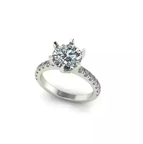 Solitaire ring Model 6983