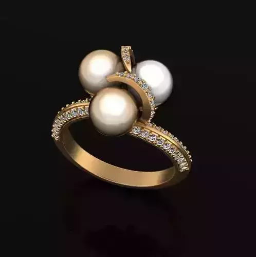 Pearl ring Model 6980