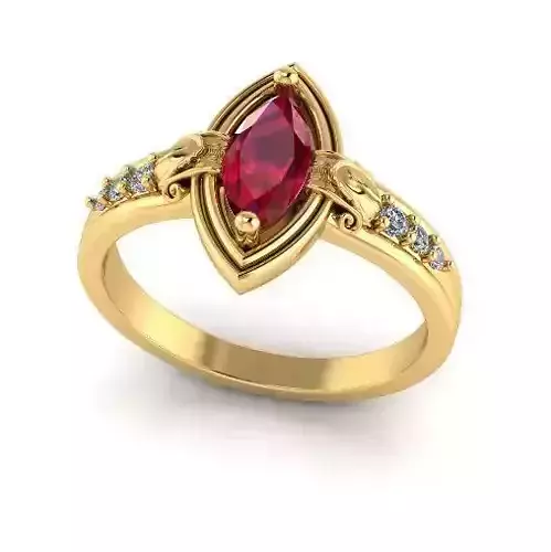 Ring marquise Model 6973