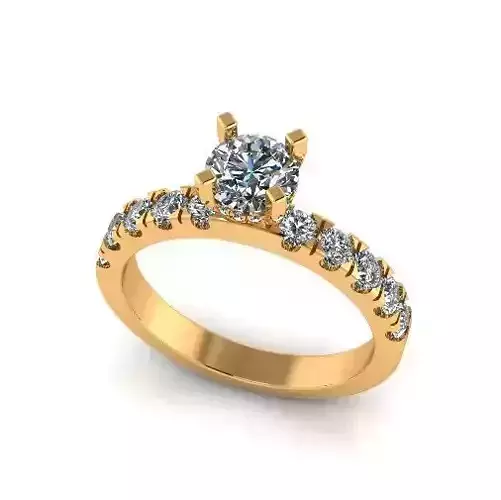Solitaire ring Model 6970