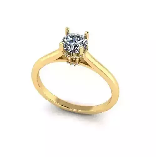Solitaire ring Model 6968
