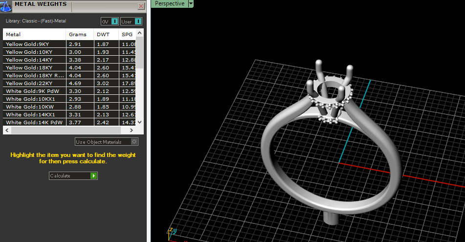 Solitaire ring Model 6968 3D print model_6