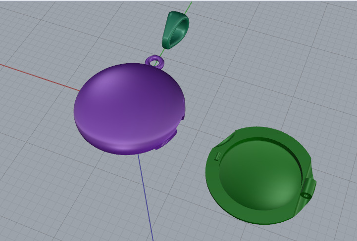 Pendant Model 6963 3D print model_5