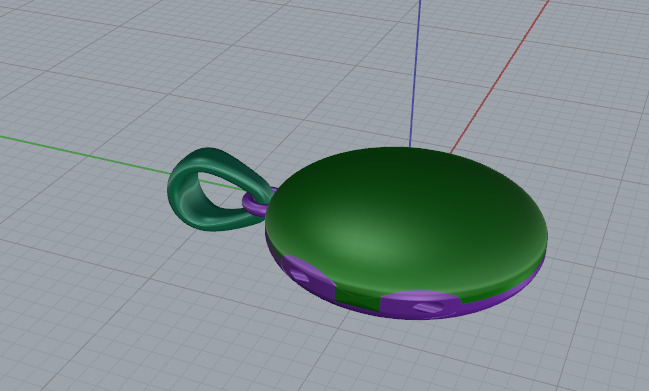 Pendant Model 6963 3D print model_6