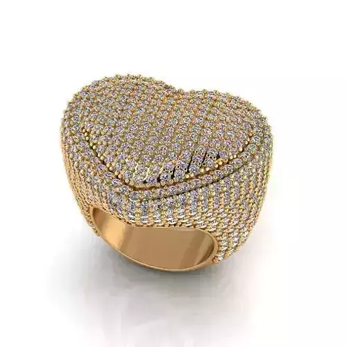 Heart ring Model 7058