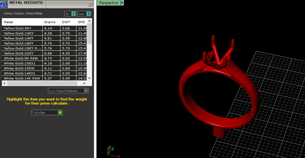 Solitaire ring Model 7057 3D print model_6