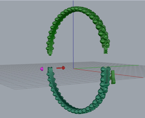 Cart Bracelet size21 Model 7049 3D print model_4