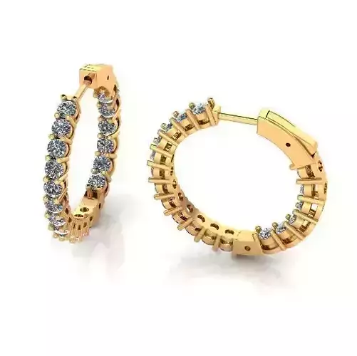 Earrings Model 7043 3D print model