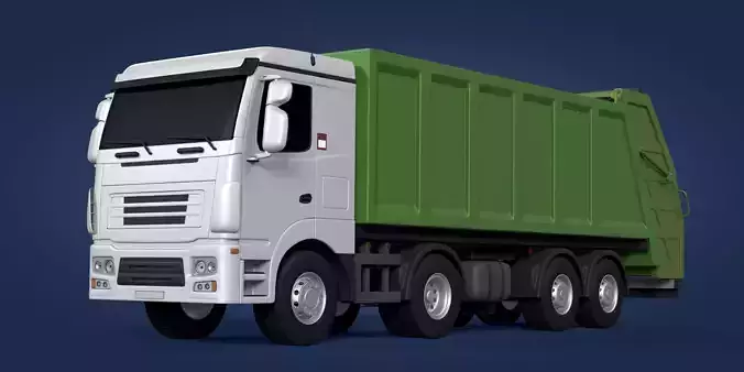Truck - Garbage Vehicle -- Generic Design