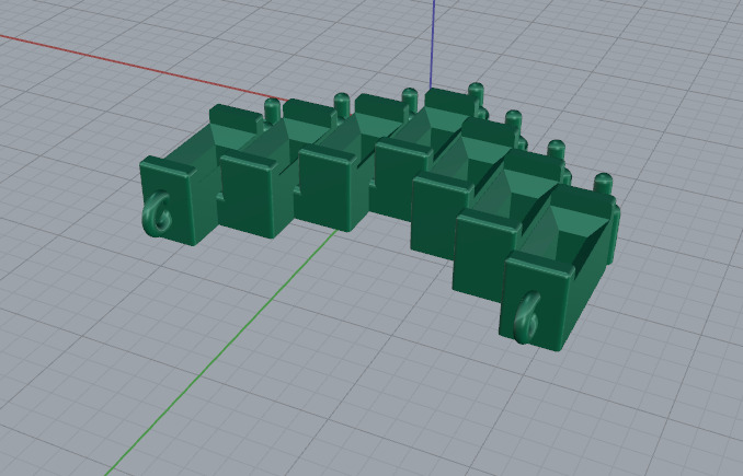 Pendant Model 7013 3D print model_3