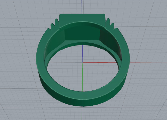 Ring A Model 7096 3D print model_4