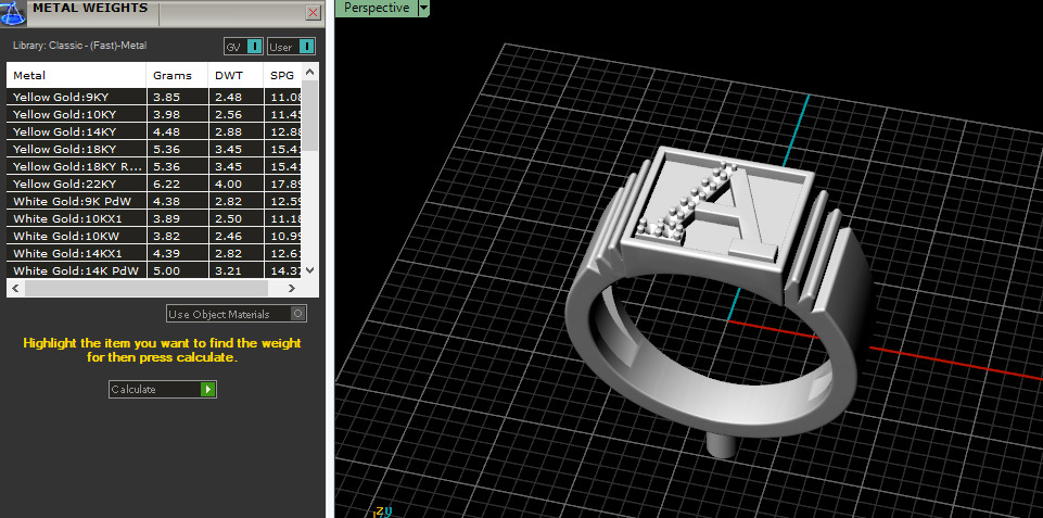Ring A Model 7096 3D print model_6
