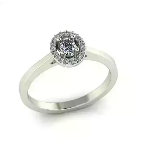 Solitaire ring Model 7089