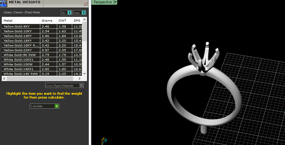 Solitaire ring Model 7088 3D print model_6