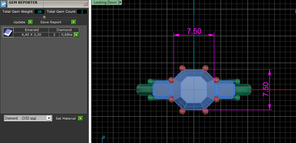 Solitaire ring Model 7083 3D print model_7