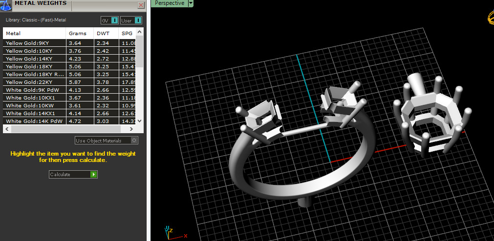 Solitaire ring Model 7083 3D print model_6