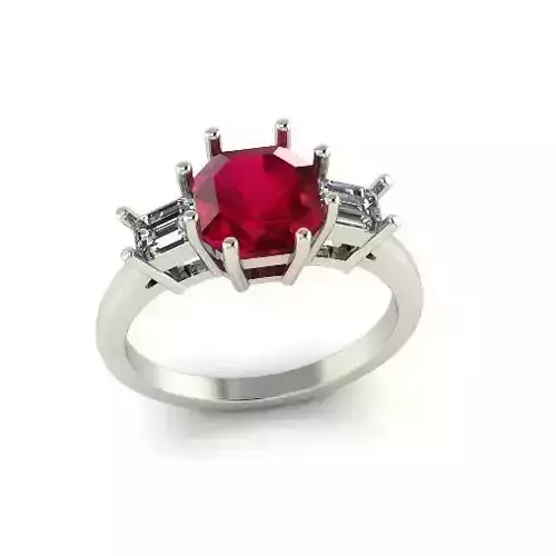 Solitaire ring Model 7083