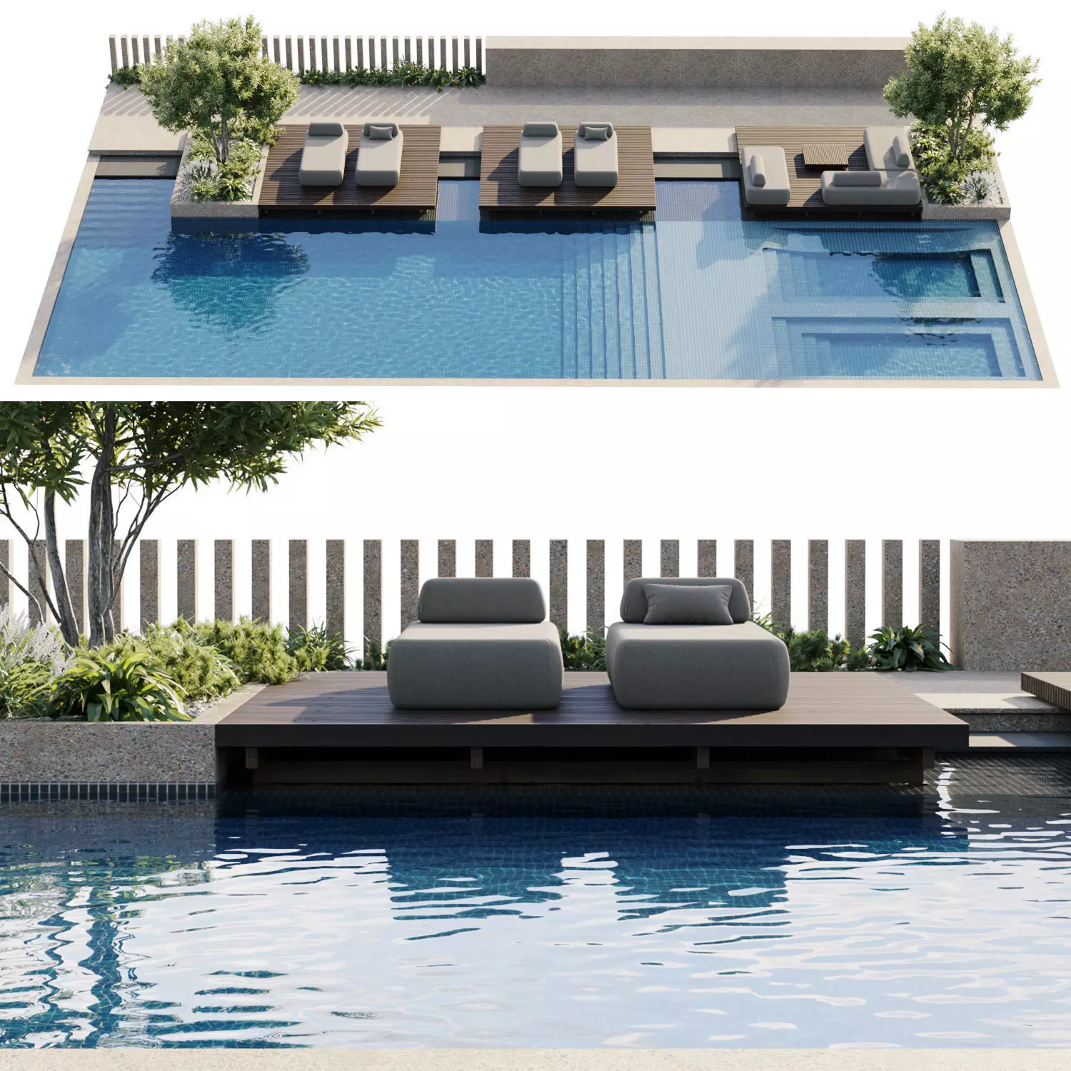 Swimming Pool 3 3D model
