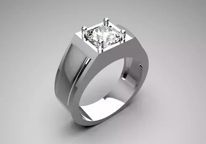 man diamond ring mr0039