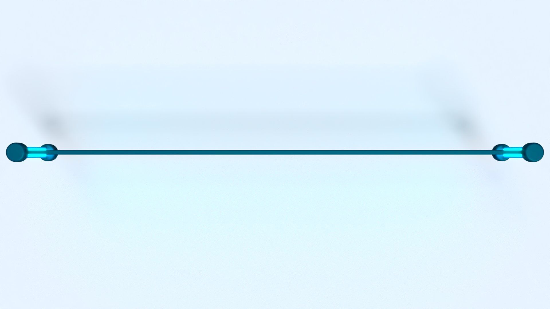 Futuristic LED Hologram Neon Banner Sign Low-poly 3D model_18